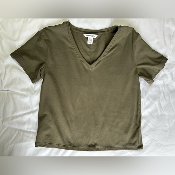 Athleta Essential V-Neck Tee - Picture 4 of 5